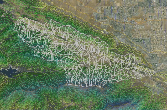 Amargosa Creek Hydrology  @ Palmdale, CA