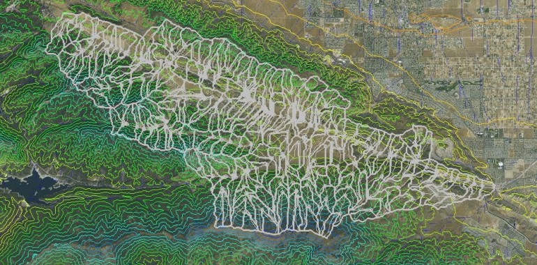 Amargosa Creek Hydrology  @ Palmdale, CA